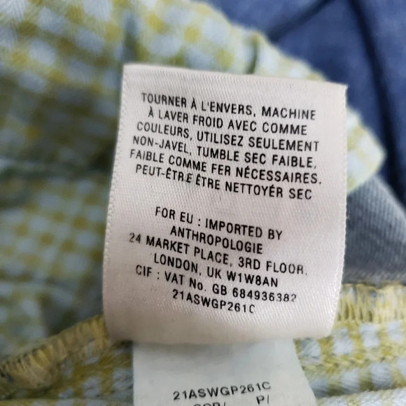 Pilcro Anthropologie Sailor Jeans Slim Straight Ankle Dark Wash Denim - Picture 9 of 10